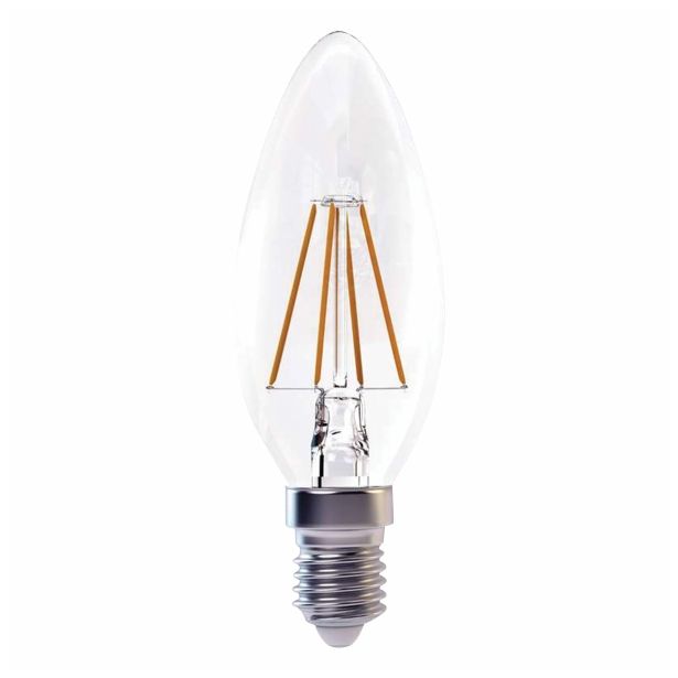 LED ŽARNICA E14 EMOS FLM SVEČKA 4W WW FILAMENT