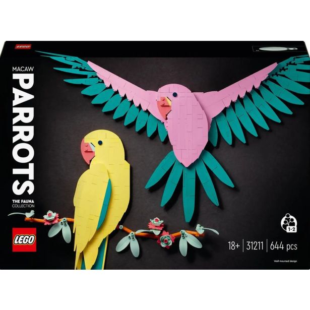 LEGO' ART 31211 ZBIRKA ŽIVALI ' PAPIGI MAKAO