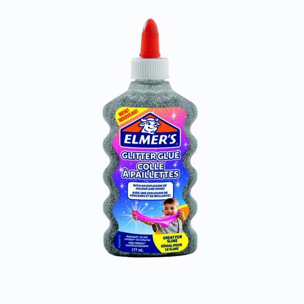 LEPILO S SREBRNIMI BLEŠČICAMI  ELMER'S 177ML