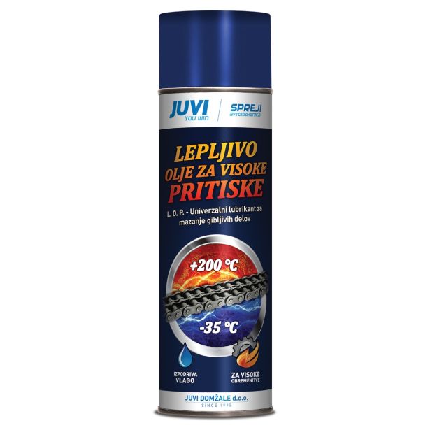 JUVI LEPLJIVO OLJE ZA VISOKE PRITISKE 500ML