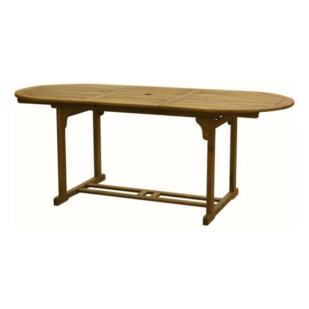 LESENA MIZA FIELDMANN FDZN-4004-T 150/200X90X75 CM ZLOŽLJIVA, AKACIJA