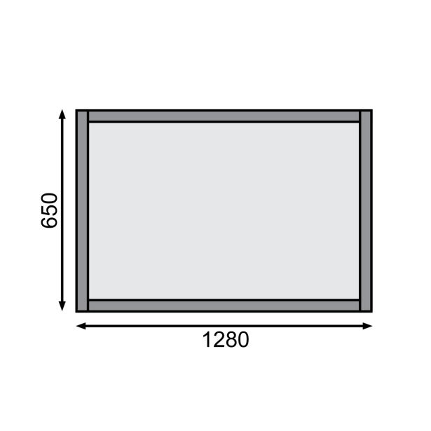 LESENA VISOKA GREDA KARIBU 1 ZEMELJSKO SIVA 133X69X82