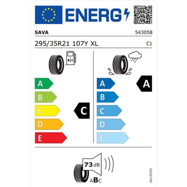 LETNA GUMA SAVA 295/35R21 107Y XL FR INTENSA SUV 2
