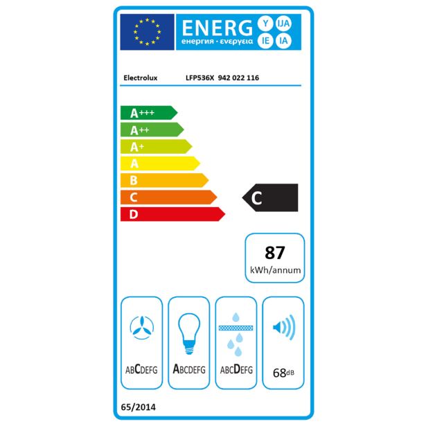 VGRADNA KUHINJSKA NAPA ELECTROLUX LFP536X