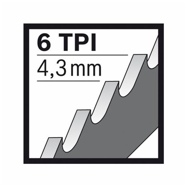 LIST SABLJASTE ŽAGE BOSCH S 610 DF BIM UNI 150X22X0.8 MM 6 ZPZ