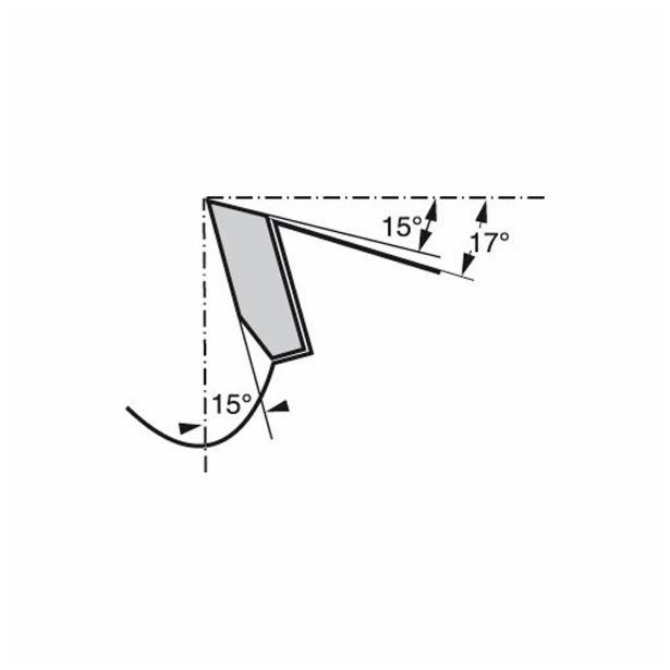 LIST ŽAGE ZA LES WIDIA BOSCH 160X1.8/1.2X20/16 ZOB 48