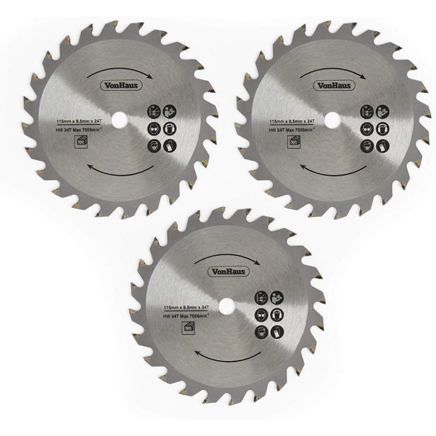LIST ŽAGE ZA LES WIDIA VONHAUS 3PC REZILA ZA KROŽNO ŽAGA E-SERIJA