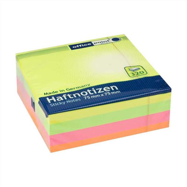 LISTIČI OFFICE SAMOLEPILNI 75X75 1/320 INTENZIVNA 5577500-62