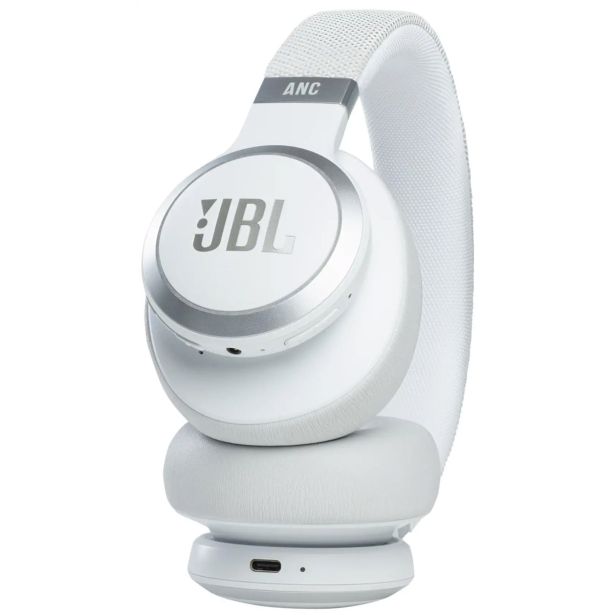 SLUŠALKE JBL LIVE660NC BELE