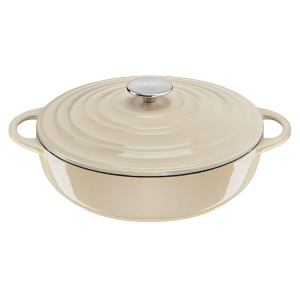 LONEC / KOZICA TEFAL 28 CM LOV LITOŽELEZNI NIZEK E2590704