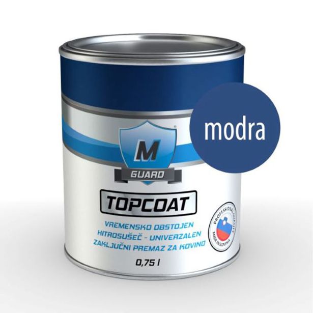 M-GUARD TOPCOAT RAL 5010 MODRI SIJAJNI 0,75L