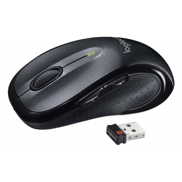 MIŠKA/KAZALNIK LOGITECH M510 BREZŽIČNA, SIVA