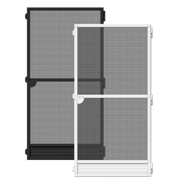 SCHELLENBERG KOMARNIK ZA VRATA Z ALUMINIJASTIM OKVIRJEM PLUS 100X210 BEL