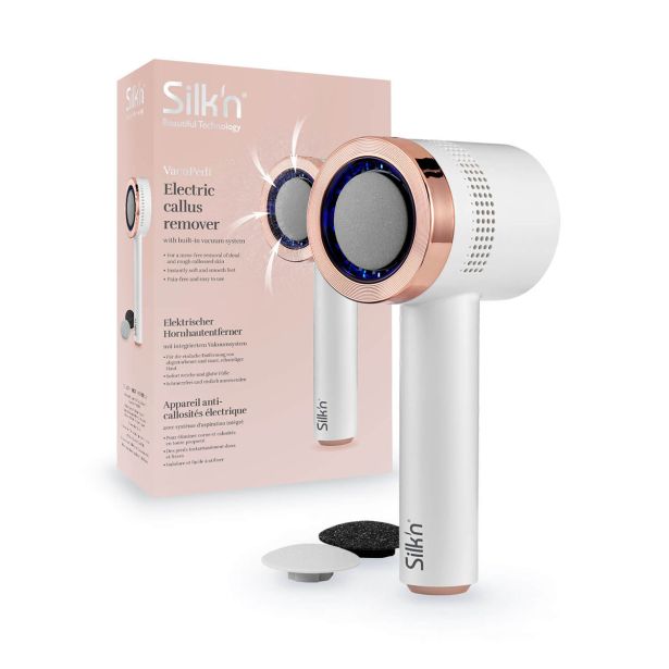 MANIKURA - PEDIKURA SILK'N VACUPEDI ROSE-GOLD ODSTRANJEVALEC TRDE KOŽE