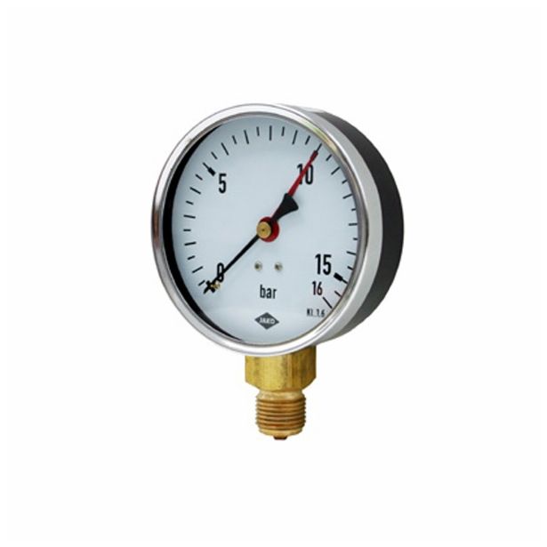 MANOMETER JAKO 63 0-16 BAR 6.35 MM (1/4)