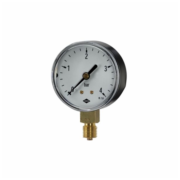 MANOMETER JAKO 63 0-4 BAR 6.35 MM (1/4 -)