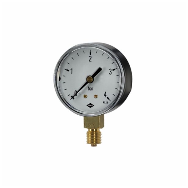 MANOMETER JAKO 80 0-4 BAR 12.7 MM (1/2 -)