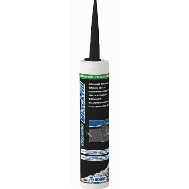 SPECIALNA TESNILNA MASA MAPEI MAPEFLEX BLACKFILL CARTRIDGE 300 ML- BITUMEN