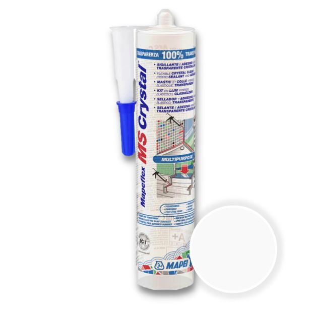 HIBRIDNA TESNILNA MASA MAPEI MAPEFLEX MS CRYSTAL 300 ML
