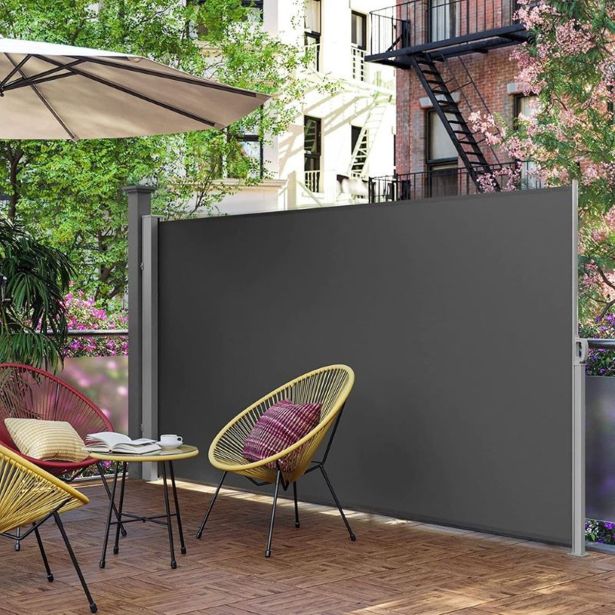 STRANSKA PREGRADA SONGMICS GSA589G01 180X450