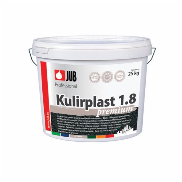 MARMORNI FASADNI OMET JUB KULIRPLAST PREMIUM 630 GRANULACIJA 1.8 MM 25 KG