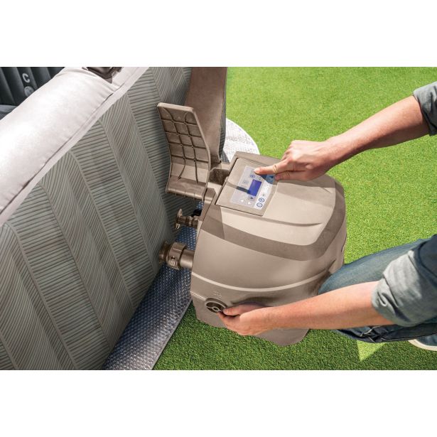 MASAŽNI BAZEN INTEX CHEVRON DELUXE SQUARE ZA 6 OSEB