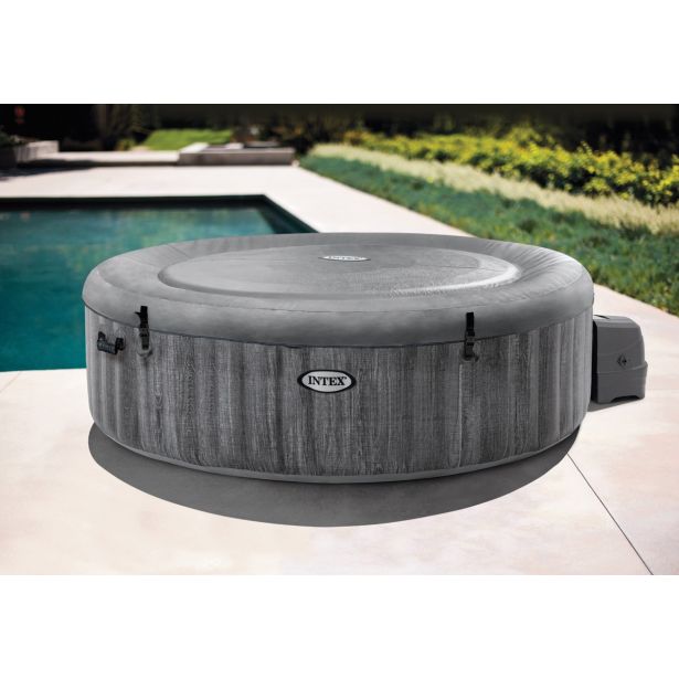 MASAŽNI BAZEN INTEX PURESPA GREYW 6 OSEB DELUXE SET