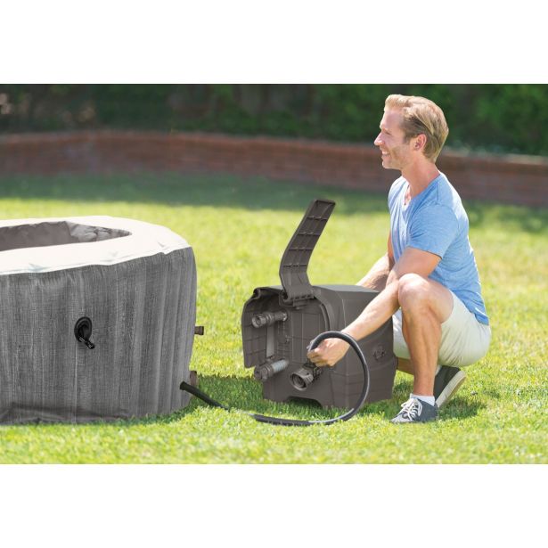 MASAŽNI BAZEN INTEX PURESPA GREYW 6 OSEB DELUXE SET