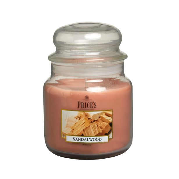 SVEČA V KOZARCU PRICES MEDIUM JAR SANDALWOOD