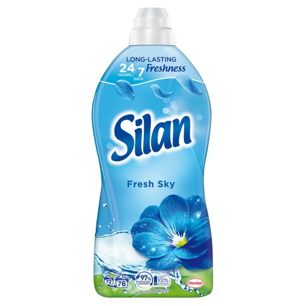 MEHČALEC ZA PERILO HENKEL LCH SILAN CLASSIC FRESH SKY 1.672L 76PRANJ