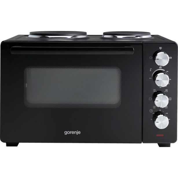 MINI PEČICA GORENJE OM30GBX 2 KUHALNI PLOŠČI