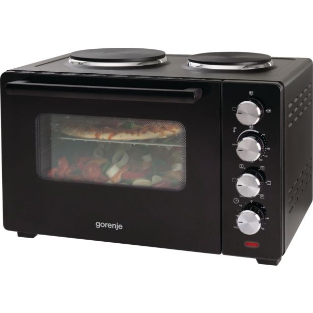 MINI PEČICA GORENJE OM30GBX 2 KUHALNI PLOŠČI