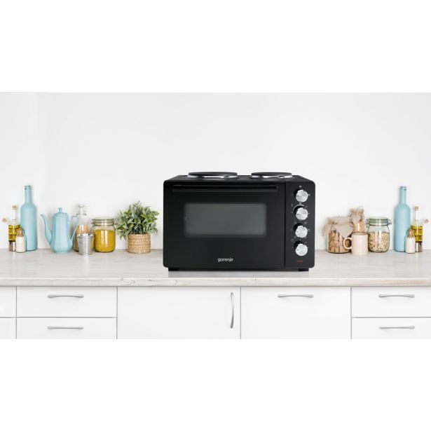 MINI PEČICA GORENJE OM30GBX 2 KUHALNI PLOŠČI