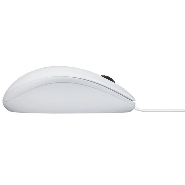MIŠKA/KAZALNIK LOGITECH B100, BELA