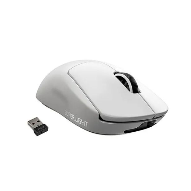 MIŠKA/KAZALNIK LOGITECH G PRO X SUPERLIGHT, BELA