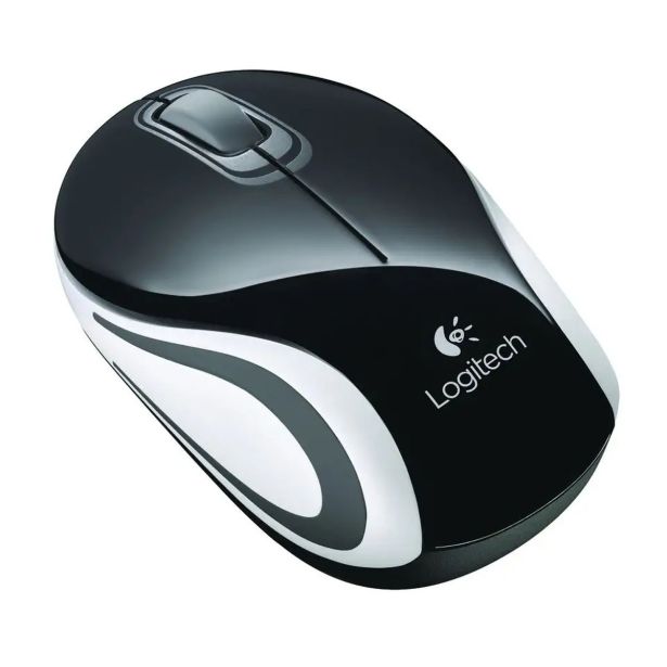 MIŠKA/KAZALNIK LOGITECH M187, ČRNA