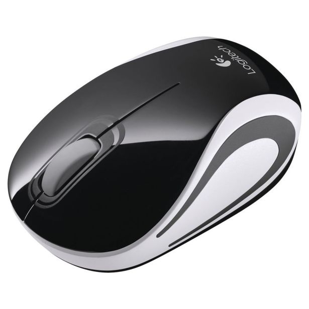 MIŠKA/KAZALNIK LOGITECH M187, ČRNA