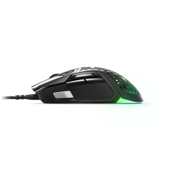 MIŠKA/KAZALNIK STEELSERIES GAMING AEROX 5 ČRNA