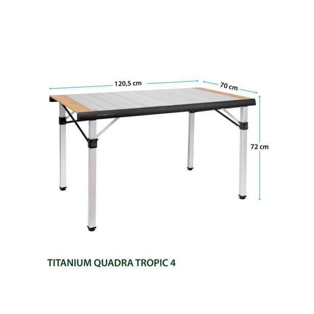 MIZA ZA KAMPIRANJE BRUNNER QUADRA TROPIC 4