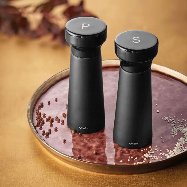MLINČEK ZA ZAČIMBE AMEFA 2 DELNI MODERN SHADE SOL/POPER