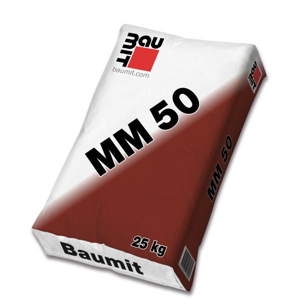 HITROVEZNA MALTA BAUMIT MM 50 25 KG / MAUERMORTEL 50