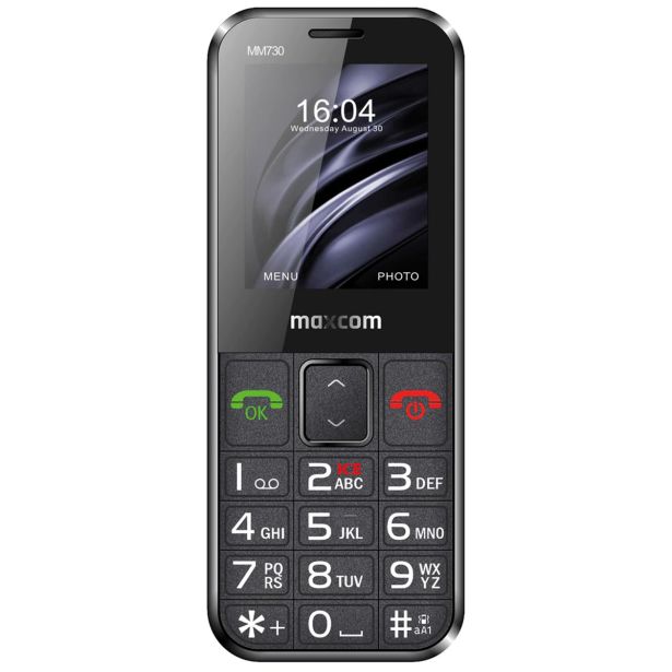 MOBILNI TELEFON MAXCOM MM730 ČRNA