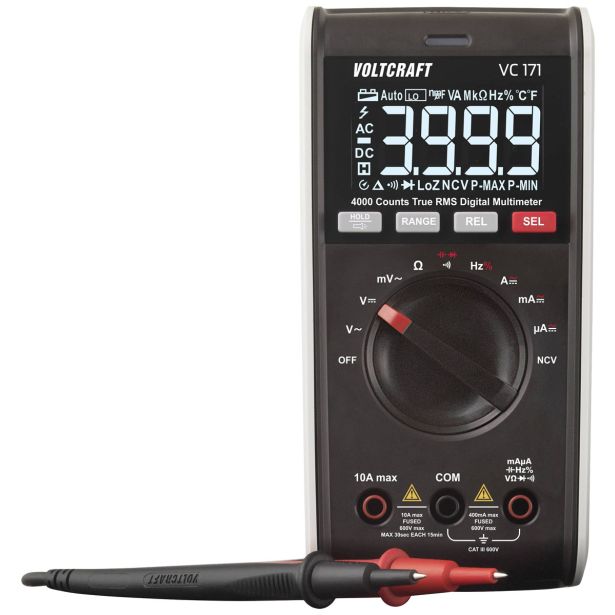 MULTIMETER LIKAVEC VC171 DMM ACV DCV DC/ACA 10A OHM