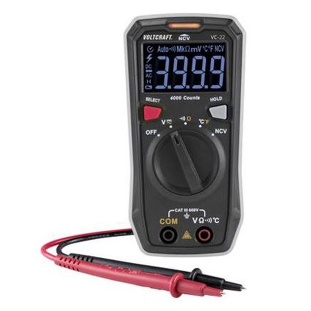 Multimeter Likavec Vc22 Dmm Acv Dcv Temp. Ncv - Merkur.si