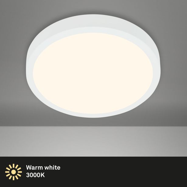 NADGRADNA STROP. SVETILKA RUNA LED 24W WW BEL ROB