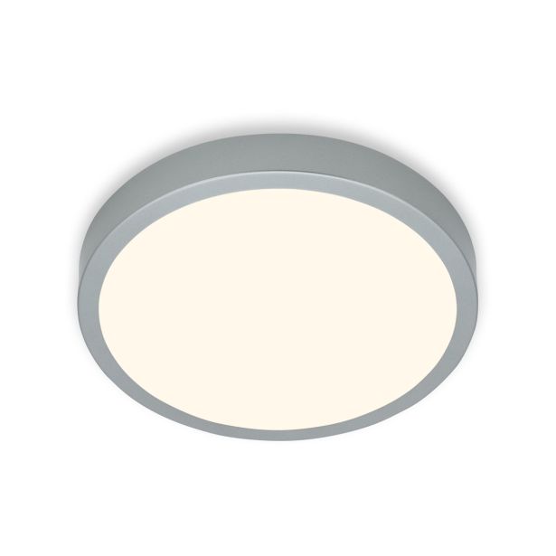 NADGRADNA STROP. SVETILKA RUNA LED 24W WW SREBRN ROB