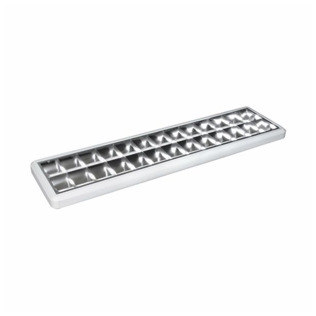 LED ZRCALNA  NADGRADNA STROPNA SVETILKA 2XT8 120CM