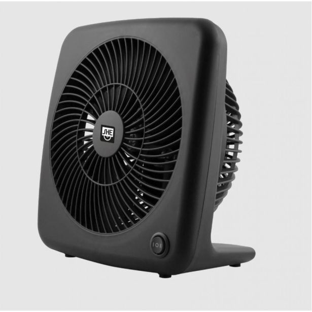 NAMIZNI VENTILATOR SHE SHE18WM2002 18 CM ČRN