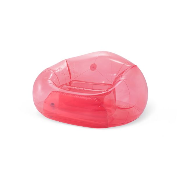 NAPIHLJIVA BLAZINA INTEX SEDEŽNA VREČA BEANLESS PROZORNO ROZA