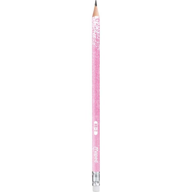 NAVADNI SVINČNIK MAPED GLITTER HB, RAZLIČNE BARVE
